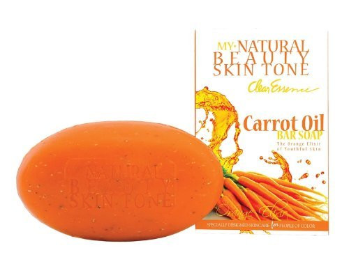 Clear Essence My Natural Beauty Skin Tone Carrot Oil Soap (6.1 oz)