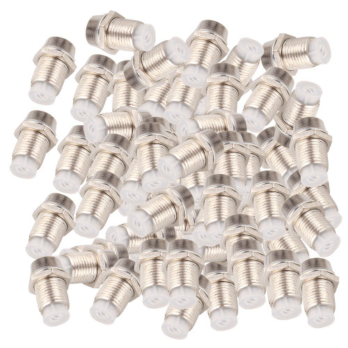 5mm Chrome Metal Light Emitting Diode LED Bezel Holder Panel Display (Pack of 50)