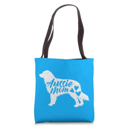 Australian Shepherd Mom Aussie Gifts for Dog Lovers Merle Tote Bag