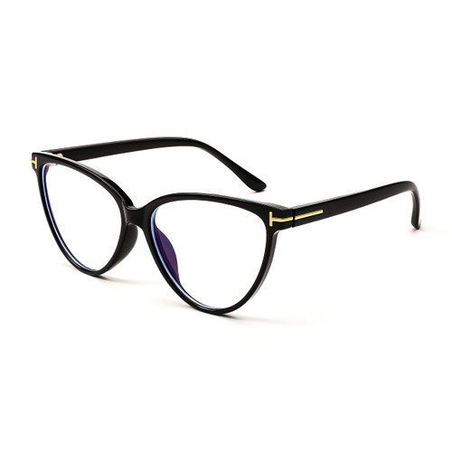 FEISEDY Cat Eye Glasses Frame Blue Light Blocking Eyewear for Women Men B4088