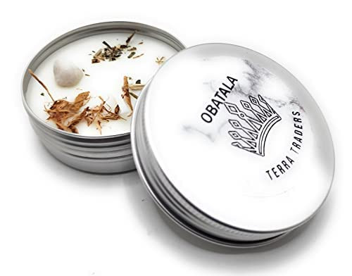 Obatala Orisha Conjure Candle