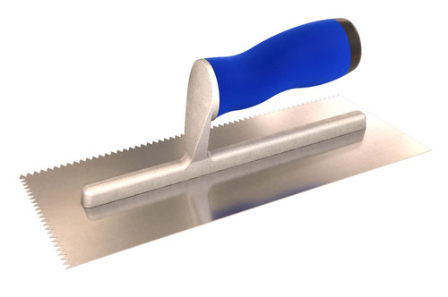 Bon Tool 14-478 Notched Trowel - 3/16" V - Cg Handle