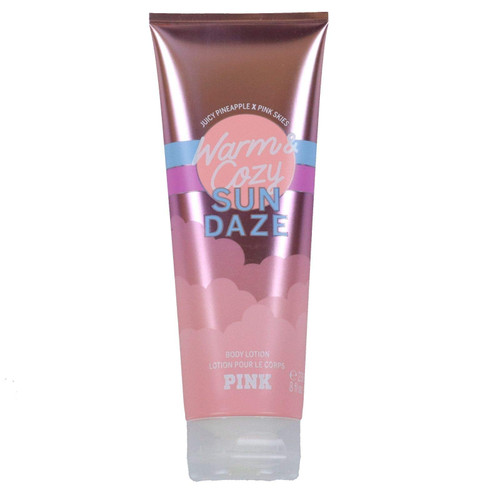 Victoria's Secret Pink Warm & Cozy Sun Daze Scented Body Lotion 8 Fl Oz