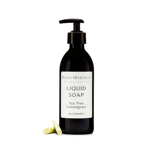 Mamas Medicinals Natural Liquid Soap - Tea Tree & Lemongrass