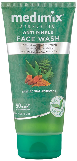 Medimix Ayurvedic Face Wash for All Skin Types - Soap Free - Paraben Free (150 ml)