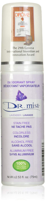 Dr. Mist - Deodorant Spray Lavender - 2.53 fl. oz.
