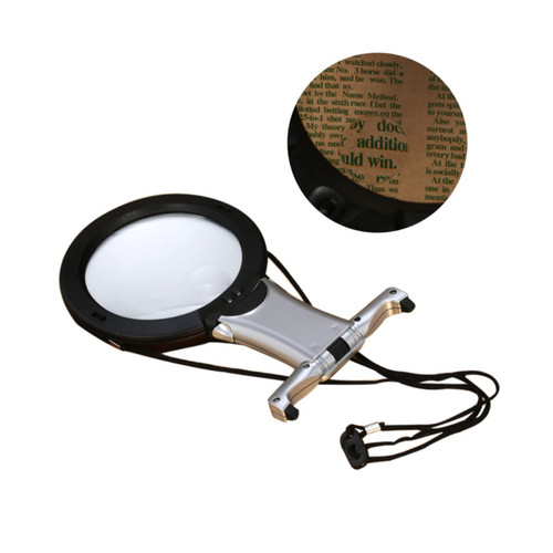 SOESFOUFU Magnifier Mirror with Light LED Magnifying Glass LED Magnifier Abs Magnifier with Lights Hanging