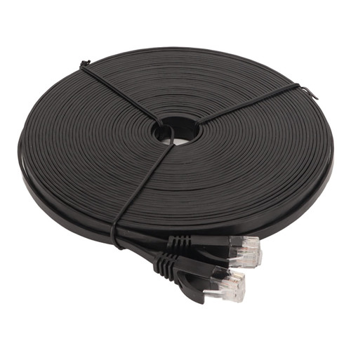 for CAT6 thernet Cable 66ft, High Speed Flat Internet Network Computer Patch Cord, 1000Mbps RJ45 Port CAT6 Network Cable Ethernet Cable for Routers Laptops (Black)