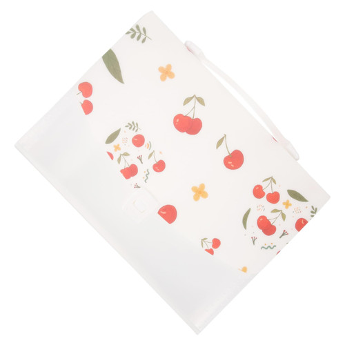 Healeved Folder File Organizer Document Storage Bag A4 Paper Organizer Receipt Organizer File Wallet Document Holder Receipt Holder Organizer Files Organizer Student Pp Pocket Paper Handbag