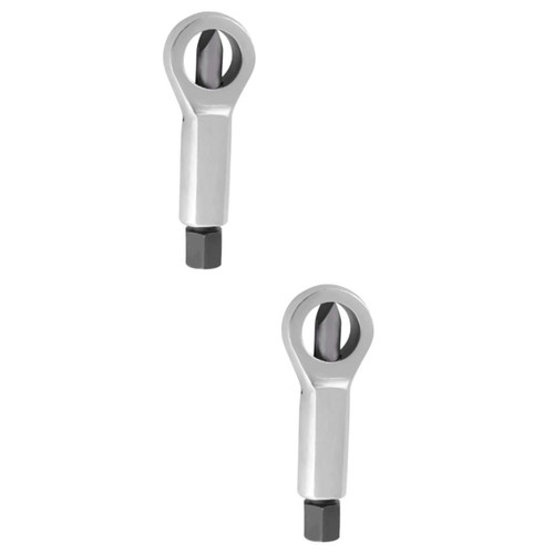 Housoutil 2pcs Metal Nut Crusher Tool Nut Separator Tool M Drive Nut Removing Splitting Tool Nut Unloader Tool Nut Driver Screw Nut Splitter Kits Stainless Steel Lug Nuts Extractor Remover