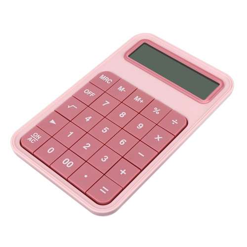 1pc 12-Digit Calculator Mini Calculator Simple Calculator Office calculators LCD Display Calculator calculators for Standard Calculator Simple Desktop Calculator Cute
