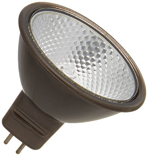 Ushio BC6364 1003542-50W - Superline Reflekto - Bronze Coated Backing - EXZ Narrow Flood - Glass Face - 3,500 Life Hours - 12V Halogen Light Bulb