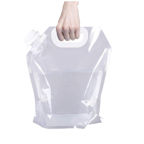 BRIGHTFUFU 3pcs Water Storage Containers Water Storage Bag Folding Water Bag Outdoor Water Container Collapsible