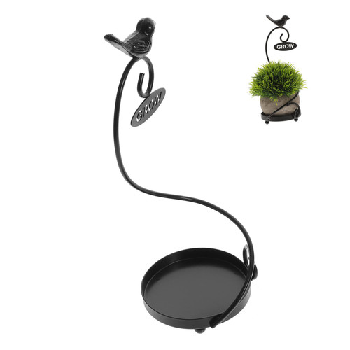 Hoement Pot shelf bird planter stand flower pots for indoor plants floor plant stand plant pot stand decktop planter rack flowerpot holder plant shelf indoor plant stand holder iron heavy