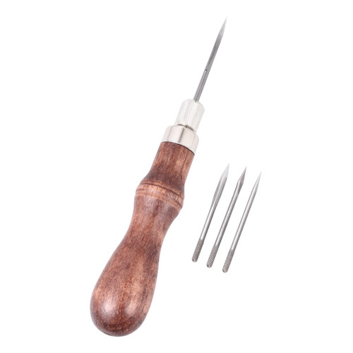 1 Set Leather Tool kit Sewing awl Leather Craft Tool Kits Sewing Accessories kit Sewing Craft Tool Kits Sewing Tools Suite Hand Sewing
