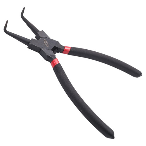 Heyiarbeit Internal Snap Ring Plier Retaining Ring Pliers Bent Nose 9-Inch 1pcs
