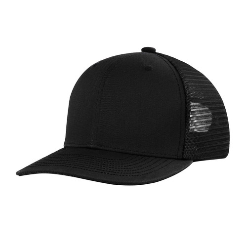 Unisex Mesh Baseball Hat Ball Cap Hat Visor Hat Adjustable Strap Back Hat Men (Black, One Size)