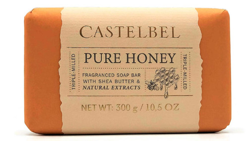Castelbel Triple Milled Pure Honey Luxury Soap 10.5 Ounces