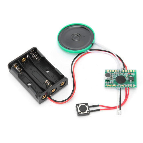 DIY Greeting Card Chip, Voice Module DIY Greeting Card Chip Recordable Voice Sound 4min Record Audio Card with Light Sensor