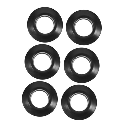 KOMBIUDA 6pcs Paddle Retaining Ring Rubber Drip Rings for Kayak Butterfly Net Kayak Paddle Canoe Paddles Rubber Canoe Paddle Drip Oars Drip Rings Dedicated Skid Ring Plastic