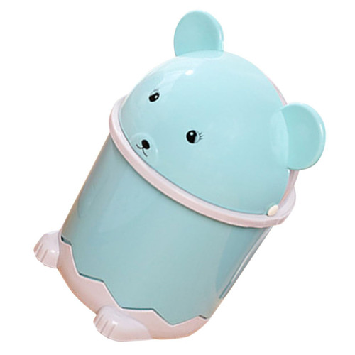 SEWOART Car Trash Can Car Trash Bin Garbage Can Mini Trashcan Desktop Trash Can Desktop Trash Bin Mini Countertop Trash Can Small Wastebasket Mini Trash Can with Cover Storage Box Plastic