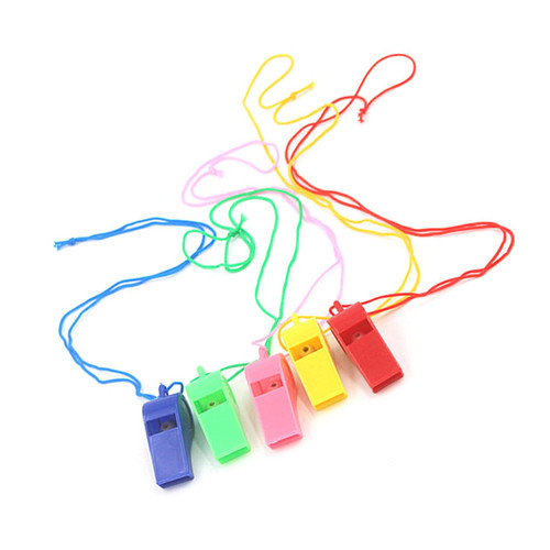 BESPORTBLE 40pcs Party Whistles Whistle Necklace Training Whistle Kids Whistles Child Toy Fan