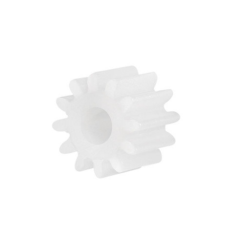 uxcell 10pcs Plastic Gears 12 Teeth Model 123A Reduction Gear Plastic Worm Gears for RC Car Robot Motor
