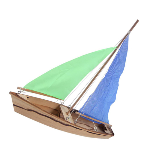 Abaodam Sailing Model DIY Sailboat for Kids DIY Model Building Kits Model Ships Sailboat Toy Sailboat Desk Decor Wooden Puzzle Boat Model Sailboat Wooden Boat Handmade Boat Cloth 3D Aldult