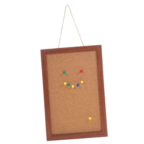 Tofficu Push Pin Board Cork Board Wall Large Photo Board Tack Board Bulletin Boards Classroom Message Boards Thumb Tacks Birthday Bulletin Board Thumbtack Hanging Bamboo Needle Plate