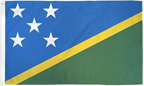 Best Flags Solomon Islands 3x5ft Poly Flag, Multicolor