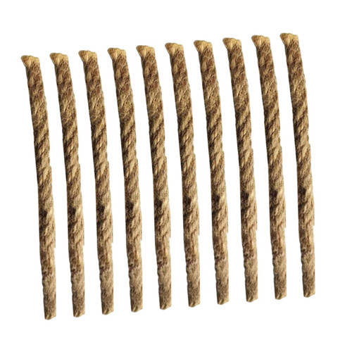 BESPORTBLE 20pcs Kindling Magnesium Fire Starter Camping Backpacking Fire Piston Camping Fire Starter Rope Hiking Fire Starters Rope Emergency Fire Starter Jute Rope Wick Travel