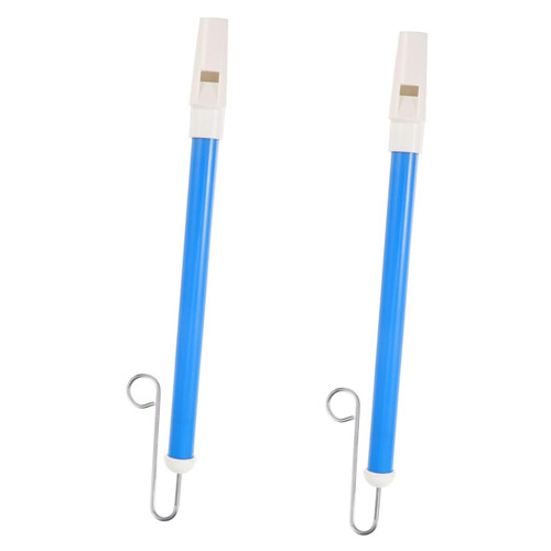 Abaodam 2pcs Sliding Blowing Flute Educational Toys Practical Slide Whistle Plastic Slide Whistle Slide Whistle Bulk Sturdy Slide Whistle Kid Toys Kids Noisemaker Pvc Toddler Chute Filling