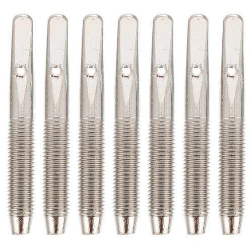 7pcs String Lyre Fastening Nails Dulcimer Instrument Zither Pin Autoharp Replacement Guitar Parts Lyre Harp Hammer Harp Fixing Guitar Accessory Harp Pin Tuning Bridge Metal