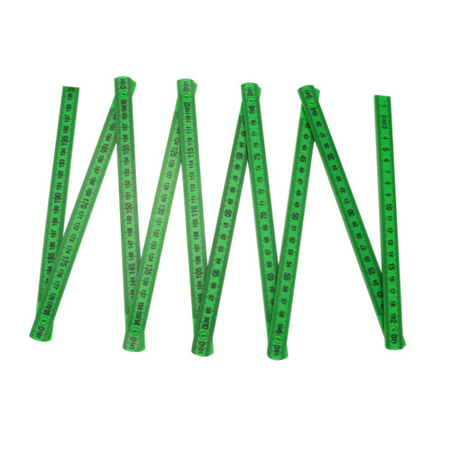 1pc Folding Ruler Folding Carpenters Ruler Measurement Tape Folding Meter Stick Woodworking Ruler t Ruler Metal rulers Mini Metric Tape Measure Measuring Tool Foldable Mechanic