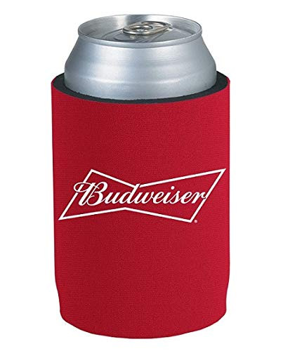 Budweiser 12oz Beer Can Cooler Holder Kaddy Coolie Huggie Bud