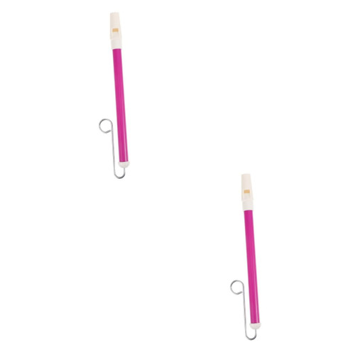 Abaodam 2pcs Sliding Blowing Flute Whistles for Kids Bulk Kids Prizes Kids Slide Whistle Kids Bag Fillers Noise Childrens Toys Kids Plaything Blower Filling Toddler Pvc Purple