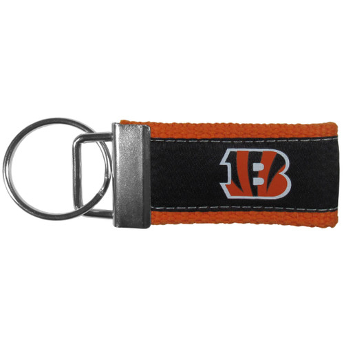 Siskiyou Sports NFL Cincinnati Bengals Woven Key Chain, One Size, Team Colors Siskiyou Sports NFL Cincinnati Bengals Woven Key Chain, One Size, Team Colors