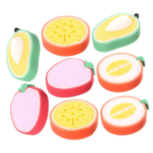 SEWOART 8pcs Fruit Sponge Dish Wash Scrubber Fruit Style Dish Towels Cleaner Scrubber Sponges Cleaning Rag Dishwasher Sponge Dish Cloth Cleaning Sponge Dish Cleaning Sponges Car Wash Tub SEWOART 8pcs Fruit Sponge Dish Wash Scrubber Fruit Style Dish Towels Cleaner Scrubber Sponges Cleaning Rag Dishwasher Sponge Dish Cloth Cleaning Sponge Dish Cleaning Sponges Car Wash Tub