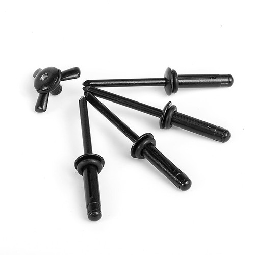50 Set of 3/16" Long Grip Tri-Grip Rivets Tri-Fold Tri Bulb Mounting Rivet with Waterproof O Rings for Deep Water Installing Kayak Canoe and Boat Accessories etc