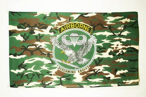 AZ FLAG USA 101 Airborne Flag 3' x 5' - US - American Army Flags 90 x 150 cm - Banner 3x5 ft