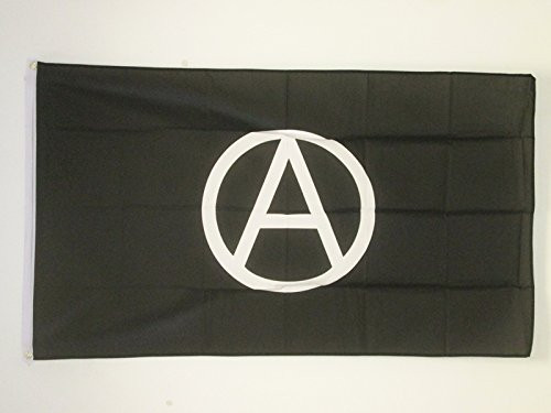 AZ FLAG Anarchy Flag 3' x 5' - Arnachism Movement Flags 90 x 150 cm - Banner 3x5 ft