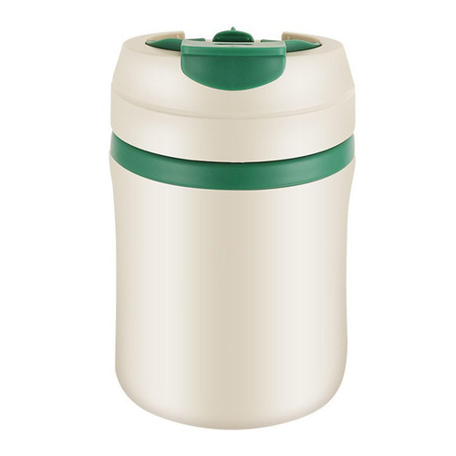 Stainless Steel Water Cup with Straw,480ml Portable Travel Thermos Cup Thermal Insulated Coffee Mug Water Bottle for Coffee Tea Water Beverages