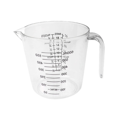 Beatifufu hair dye measuring cup plastic dye measuring cup oil cups measuring mugs clear measuring jug graduated mixing cups containers measuring cups double sided stacking cups