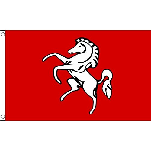 AZ FLAG Kent County Flag 3' x 5' - County of Kent - England Flags 90 x 150 cm - Banner 3x5 ft AZ FLAG Kent County Flag 3' x 5' - County of Kent - England Flags 90 x 150 cm - Banner 3x5 ft