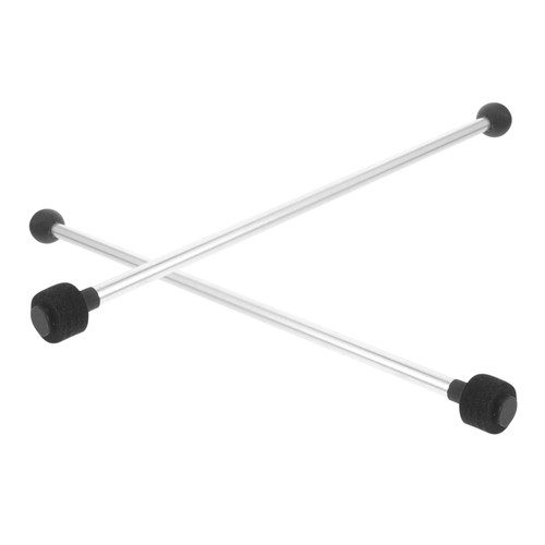 VICASKY 2pcs Xylophone Hammer Percussion Accessory Xylophone Mallets Musical Drumstick for Beginners Rubber Drum Stick Rubber Percussion Mallets Tongue Drum Mallets Keyboard Felt Light