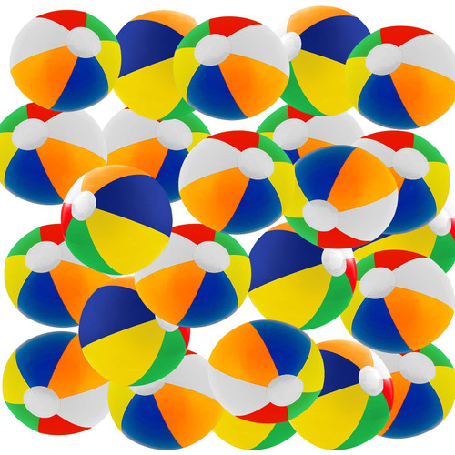 WTOR Beach Pool Party Favors Summer Fun Toy Mega Kids Toys (Beach ball)