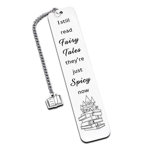 Spicy Bookmarks for Women Friends Gag Bookish Gifts for Men Funny Saying Bookmark Cute Stocking Stuffers for Teen Boys Girls Smut Reading Gifts for Book Lover Club Bookworm Readers Birthday Christmas