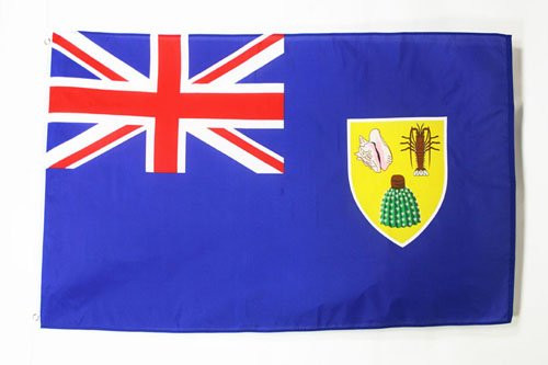AZ FLAG Turks and Caicos Islands Flag 3' x 5' - Turks and Caicos Islander Flags 90 x 150 cm - Banner 3x5 ft