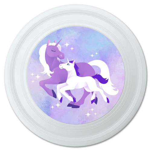 GRAPHICS & MORE Magical Mom Unicorn and Baby Novelty 9" Flying Disc