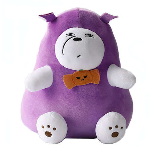 MINISO 8" We Bare Bears Collection Freaky Plush Toy (Ice Bear) - Stuffed Animals & Teddy Bears for Valentine's Day - Mini Stuffed Animals